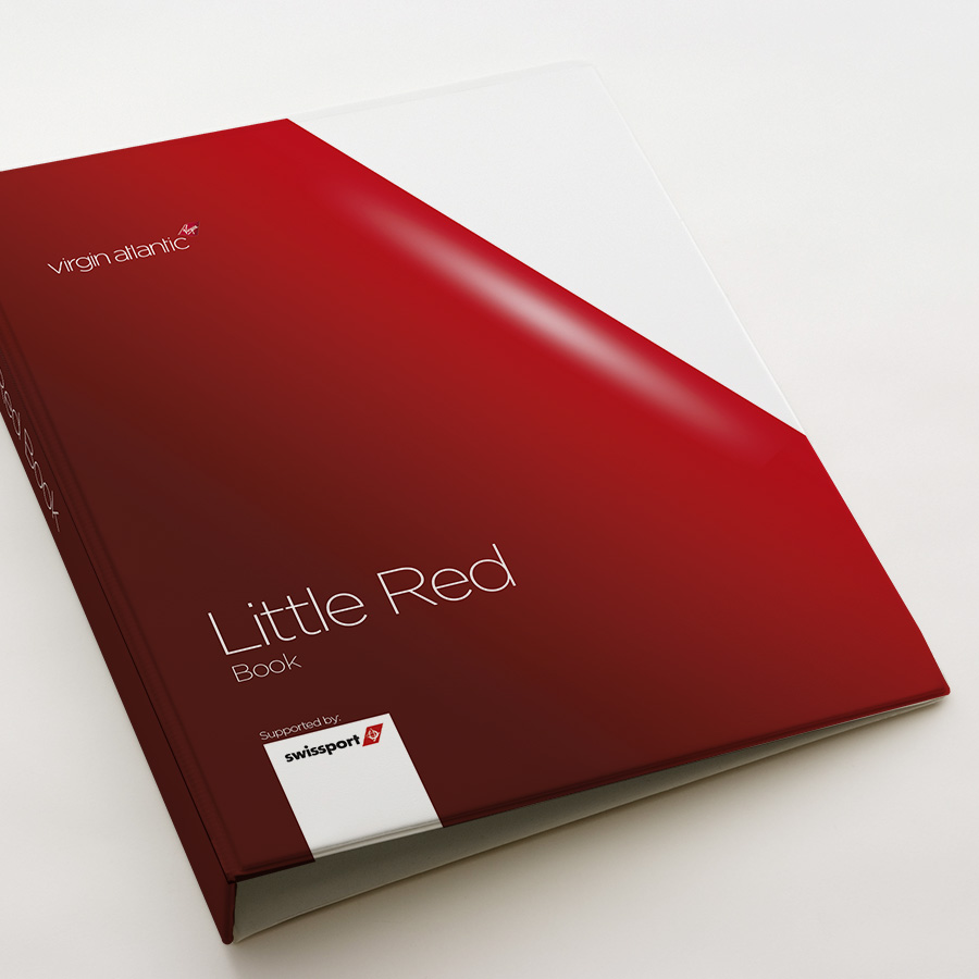 Swissport and Virgin Atlantic Staff hand book by Cube Creative